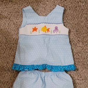 2 Piece Smoked Beach Outfit